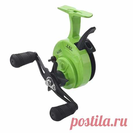 Пластиковая круглая катушка для подледной рыбалки | AliExpress