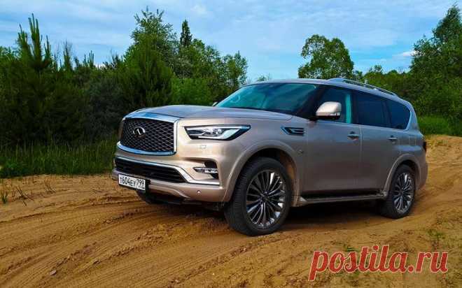 Обновленный Infiniti QX80: 7 плюсов и 3 минуса Внедорожный флагман Infiniti «добирался» к нам после премьеры на Дубайском автосалоне полгода. Мы расскажем, что изменил в машине рестайлинг.Обновленный Infiniti QX80, внушительный и просторный, привл...