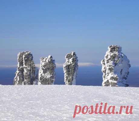 Столбы выветривания на плато Мань-Пупу-нёр (Коми) - Путешествуем вместе