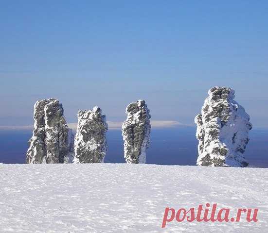 Столбы выветривания на плато Мань-Пупу-нёр (Коми) - Путешествуем вместе