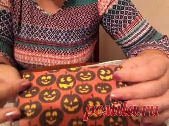 МК  Слайд -открытка Happy Halloween - запись пользователя Octyabrina66 (Лилия Перепёлкина) в сообществе Работа с бумагой в категории Открытки Девочки,всем привет! Предлагаю вашему   вниманию интересную открытку с выдвижным элементом.Несмотря на видимую сложность,делается просто.Нужно только аккуратненько приклеить внутреннюю вставку.