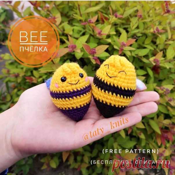 Пчёлка с чёлкой 

Автор описания: @taty_knits