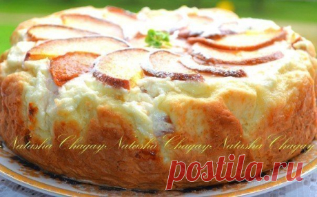 Пирог с грушами
