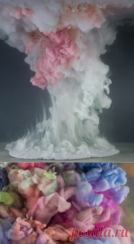 Красочные жидкости Кима Кивера (Kim Keever) | Фотоискусство