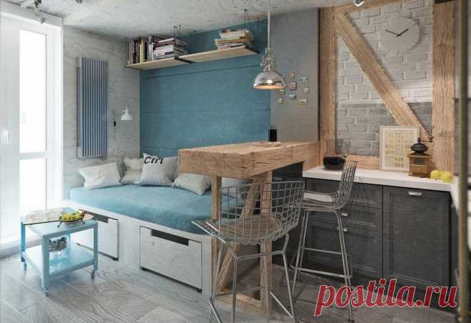 Особенности лофта в малогабаритке &#8212; Наши дома