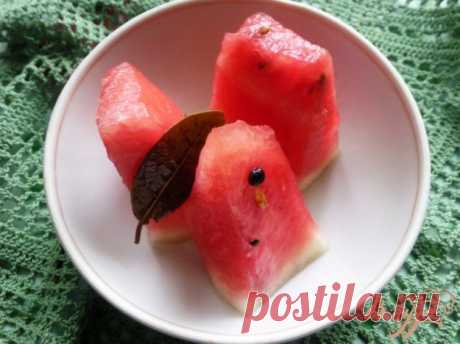 АРБУЗ КВАШЕНЫЙ — отличная закуска!