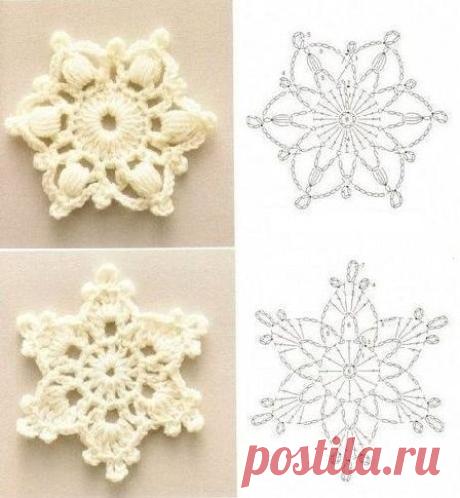 СнежинкиФотографии Шедевры рукоделия и дизайна.