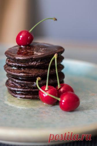 Какаови палачинки без брашно  с овесени ядки