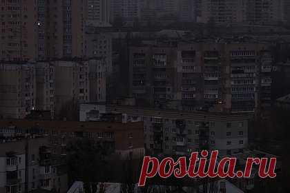 Киев погрузился во тьму