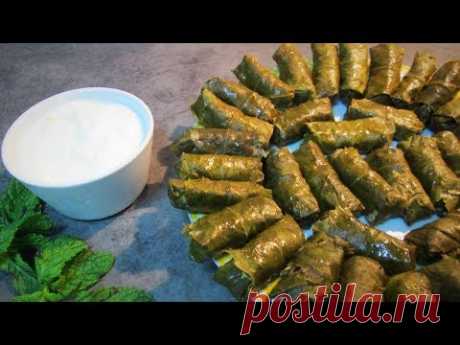 АРМЯНСКАЯ ВКУСНАЯ  ТОЛМА из виноградных листьев рецепт от Inga Avak