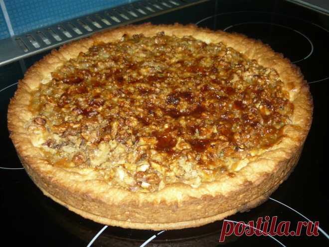 Пирог со сгущенкой и грецкими орехами - рецепт с фото - как приготовить - ингредиенты, состав, время приготовления - Дети Mail.Ru