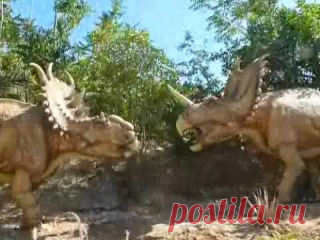 Парк динозавров о Крит. Dinosaur Park. Crete