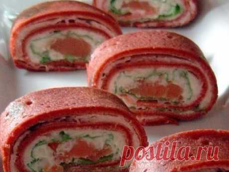 Блины с начинкой