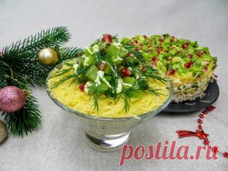 Забудьте про оливье и шубу! Салат от соседки немки   просто, вкусно и по-новогоднему!