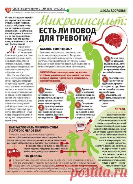 Микроинсульт: есть ли повод для тревоги?
