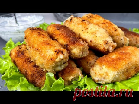 Беру МЯСО, сырки и немного яиц! Как же ВКУСНО и просто! Рулетики "На одном не остановиться!"