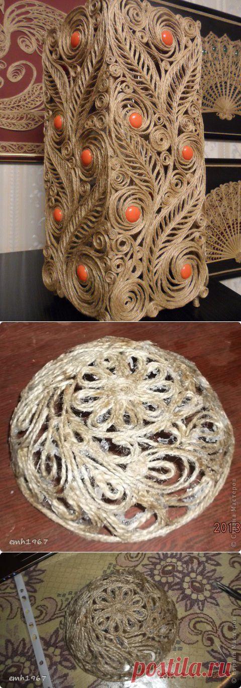 Джутовое плетение. Идеи и мастер-классы.