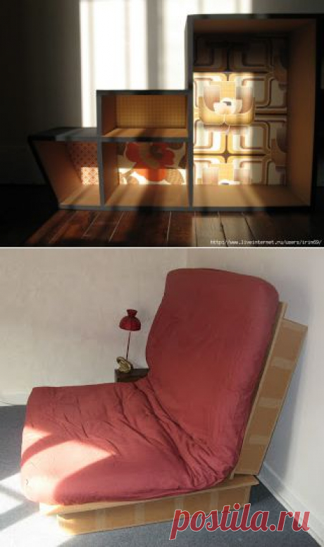 Мебель из картона