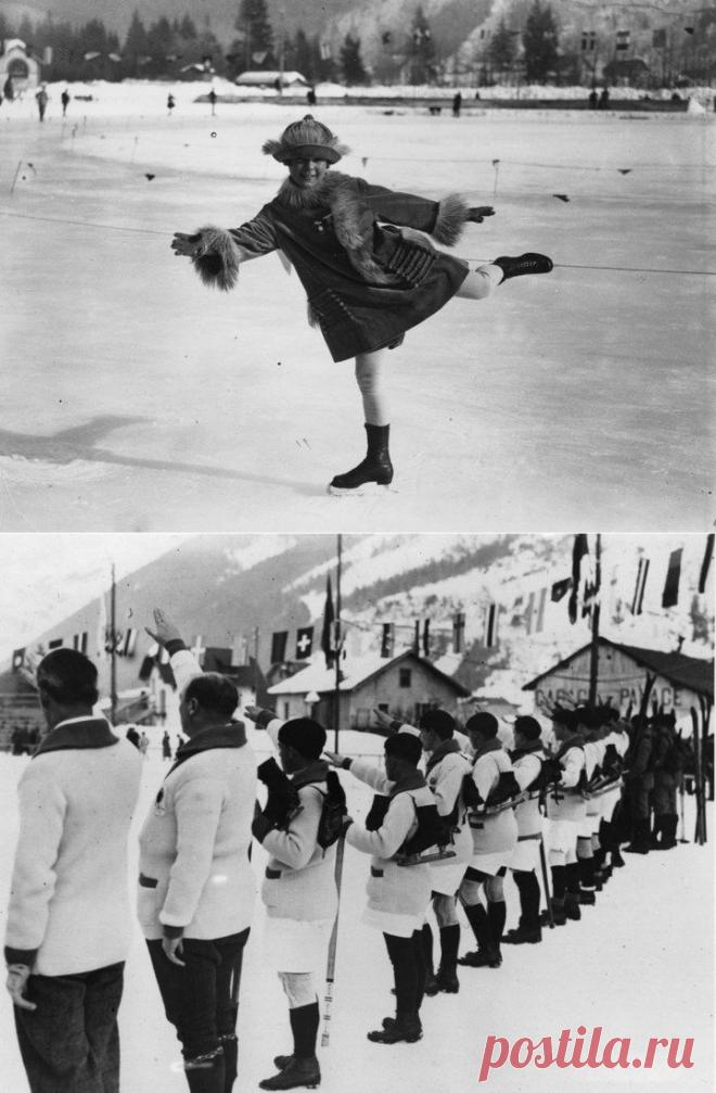 Первые зимние Олимпийские игры 1924 года (фотографии)