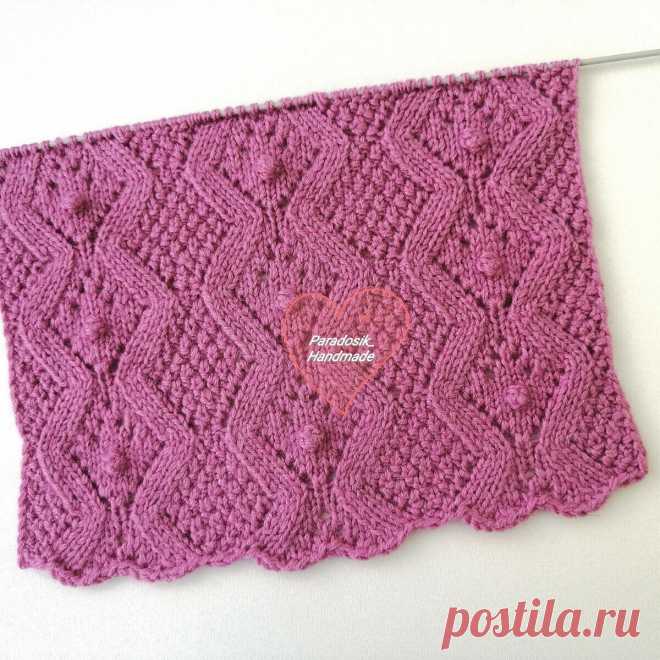 Топ-20 моих любимых ажурных узоров, над которыми я корпела | Вязание с Paradosik_Handmade | Дзен