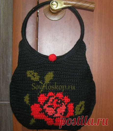 Сумка с Розой