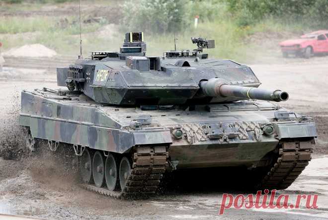 Leopard 2A6, Германия, основной боевой танк (ОБТ)
