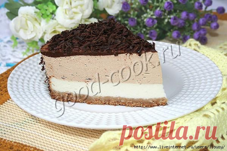 ЧИЗКЕЙК С МУССОМ ИЗ ЛИКЕРА БЕЙЛИЗ