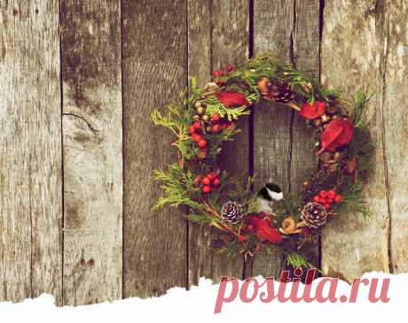 Рождественский веночек