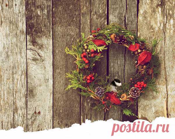 Рождественский веночек