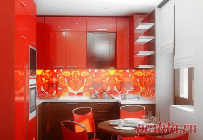 Стеклянные панели с принтами для кухни — Наши дома