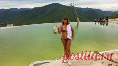Мексика. СУХИЕ ВОДОПАДЫ!!! Оахака. Hierve El Agua. 2018🇲🇽 Местность в горах Оахаки, ставшая известной благодаря расположенным здесь термальным…