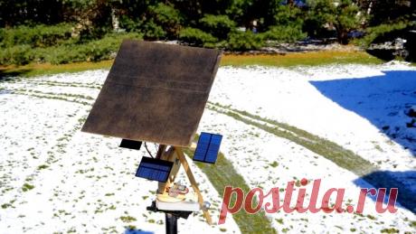 Как сделать систему слежения за солнцем своими руками
