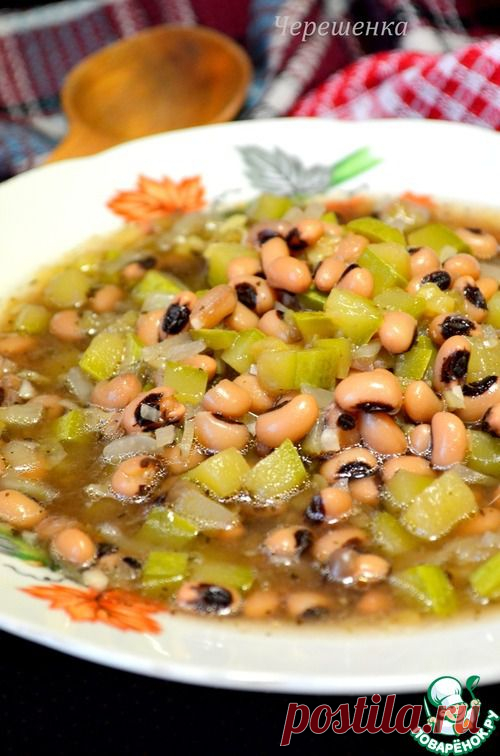 Овощная похлебка с белой фасолью. Постный рецепт - кулинарный рецепт