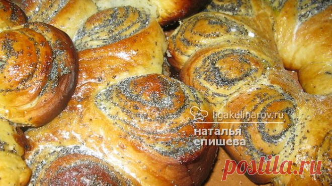 Сладкие рулеты с маком – рецепт с фото от Лиги Кулинаров, пошаговый рецепт