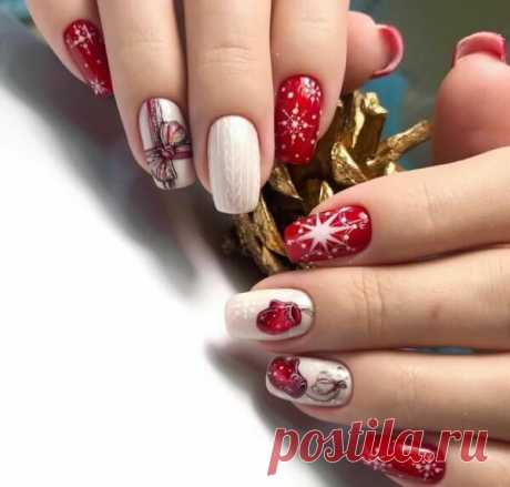 Зимняя история на твоих руках – только красивый маникюр