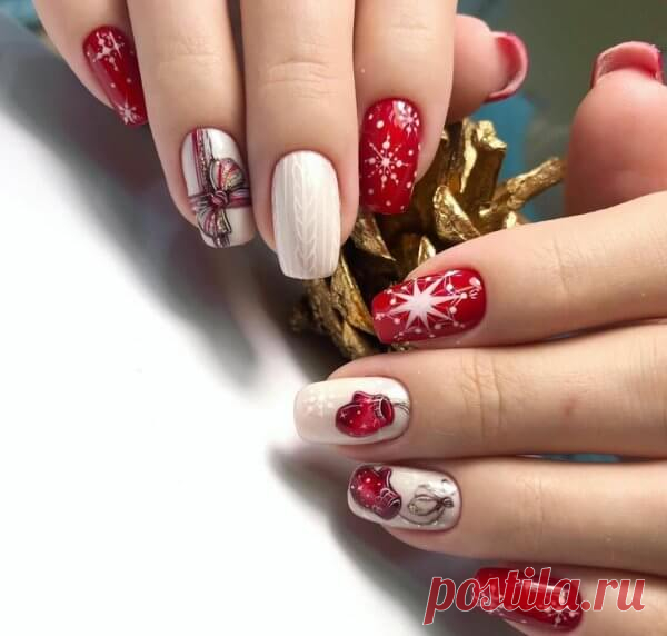 Зимняя история на твоих руках – только красивый маникюр