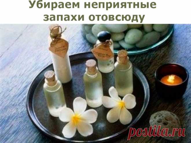 Убираем неприятные запахи отовсюду: | Полезные советы!