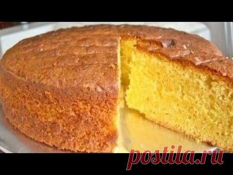 Бисквит на кефире за считанные минуты
