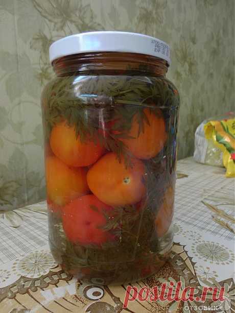 Маринованные помидоры с морковной ботвой - Просто песня!.