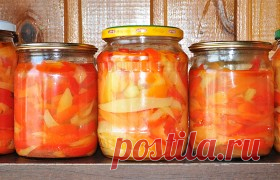 Маринованный сладкий перец на зиму - Простые рецепты Овкусе.ру
