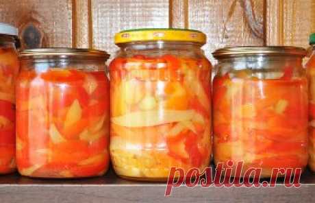 Маринованный сладкий перец на зиму - Простые рецепты Овкусе.ру