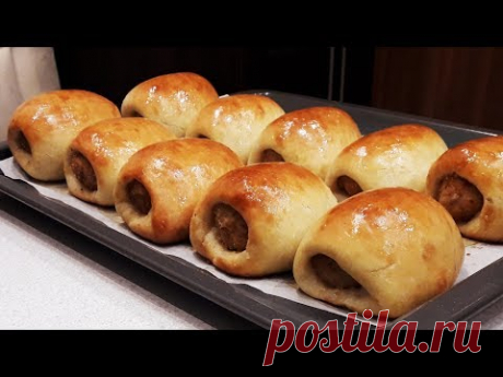 Котлету в такой шубке любят все! Cutlet in a coat!Рецепт:
10 грамм сухих активных дрожжей
     Если прессованные то достаточно 20 грамм и их нужно развести в молоке 37С+столовая ложка сахара+2 столовых ложки муки от общего обьема(хорошо смешать венчиком и дать постоять 15 минут) и только потом добавляем все остальные ингредиенты и в последнюю очередь частями вводим муку!
    А в случае с активными сухими сразу смешиваем все продукты и вымешиваем не меньше 10 минут!
300мл м...