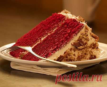 Красный Бархатный Торт (Red Velvet Cake) .