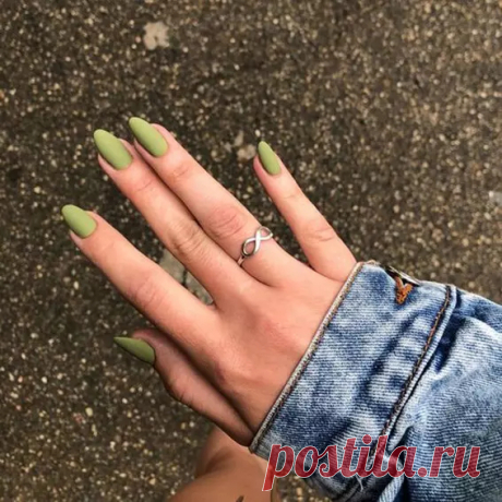 Оливковый зеленый маникюр - купить в Киеве | Tufishop.com.ua