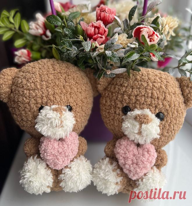 СХЕМА вязания маленького мишки с сердечком крючком #схемыамигуруми #амигуруми #игрушкикрючком #вязаныймишка #мишкаамигуруми #amigurumi #amigurumipattern #crochetvalentine #freeamigurumipatterns #crochetbear #amigurumibear