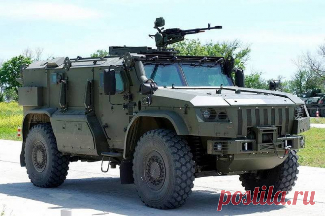 Минобороны анонсировало первый показ нового бронавтомобиля «Тайфун-ПВО»