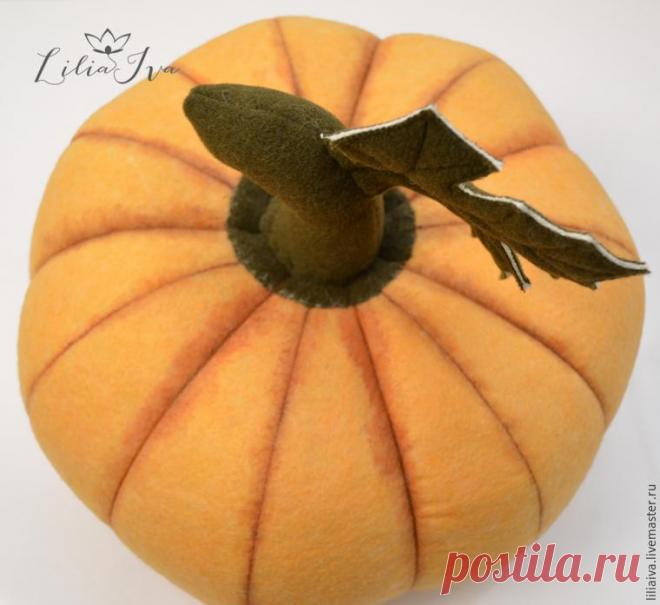 Делаем симпатичную тыкву из вискозных салфеток – Ярмарка Мастеров