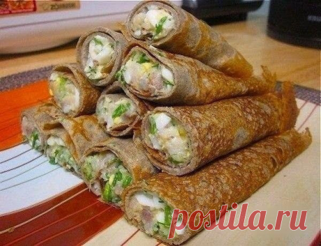 10 самых вкусных начинок для блинчиков!