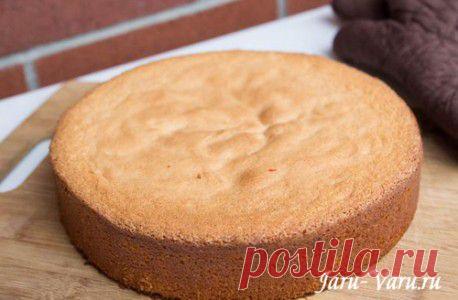 Бисквит (быстрый способ приготовления) | Жарю-Варю