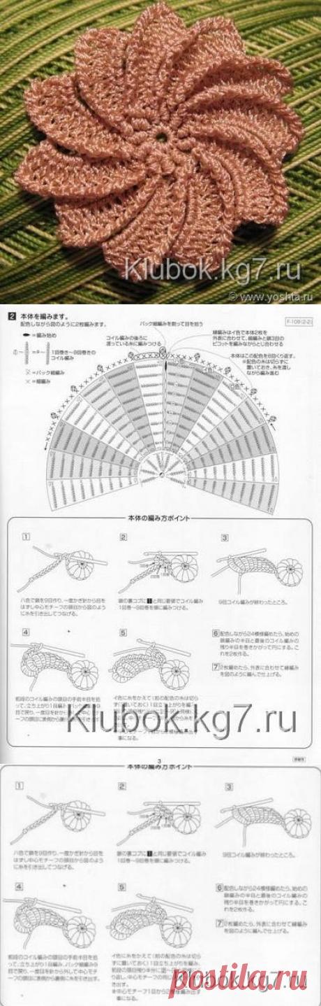 Цветок- прекрасное дополнение! | Клубок